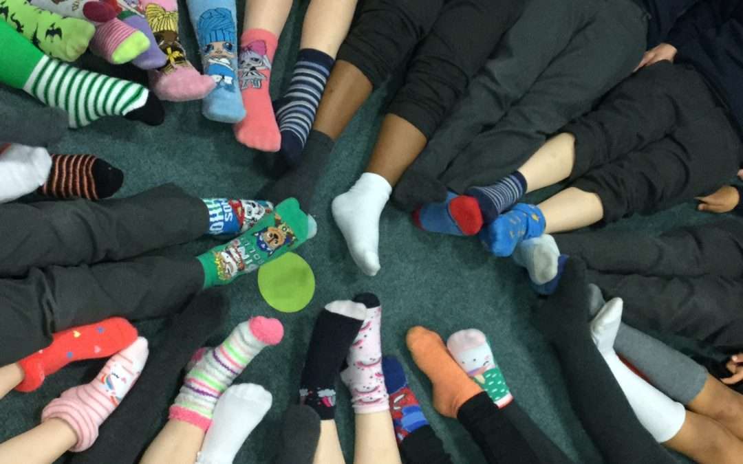 Odd Socks for World Down’s Syndrome awareness day 21.3.22